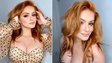 Ariel Winter Flaunts Ample Cleavage in Polka Dot Outfit, Shares Pics With a Cheeky Caption on Instagram