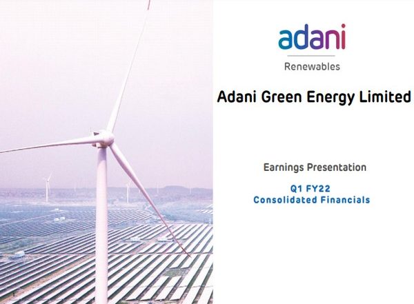 Business News | Adani Green Reports 35 Pc Hike in Q1 Cash Profit at Rs 460 Crore