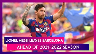 Lionel Messi Bids Adieu to La Liga Club Barcelona