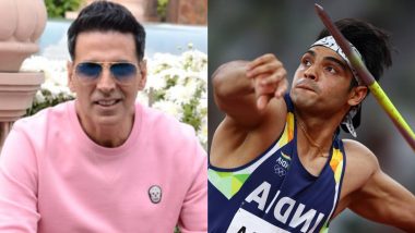 Akshay Kumar Wants Golden Boy Neeraj Chopra To Play Him in His Biopic, Also Reacts to The Javelin Meme!