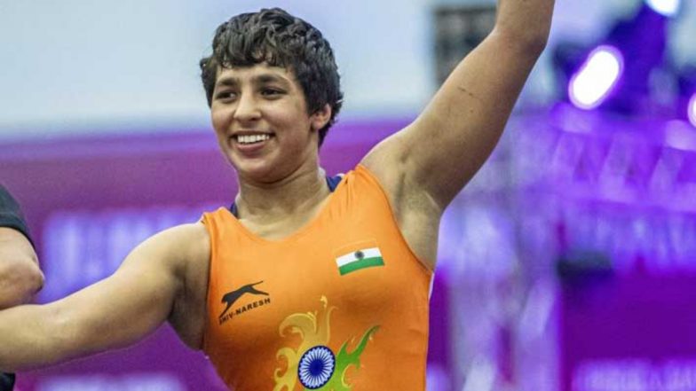 World Wrestling Championship 2021: Anshu Malik Creates History, Becomes First Indian Woman to Win Silver Medal