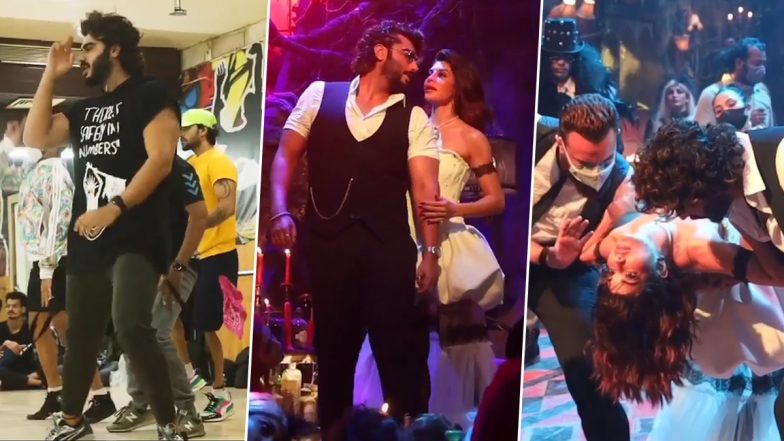 Bhoot Police: Arjun Kapoor Shares a Fun BTS of the Making of the Song 'Aayi Aayi Bhoot Police' (Watch Video)