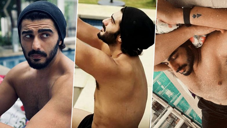 Arjun Kapoor Is All Chiselled and Chilled As He Takes a Nap by the Pool (View Pics)