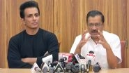 Arvind Kejriwal Announces Sonu Sood as Brand Ambassador of Delhi Govt's 'Desh Ka Mentor' Programme (Watch Video)