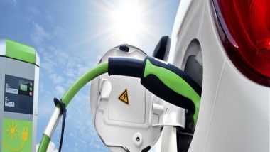 Business News | BHEL Installs Solar-based Electric Vehicle Charging Stations on Delhi-Chandigarh Highway