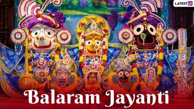 Balaram Jayanti 2021 Date & Puja Muhurat: When is Hal Shashthi? Know Significance and Celebrations Related to Lord Balaram's Birth Anniversary