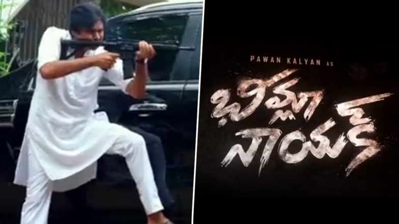 PSPK Rana Movie: Pawan Kalyan’s Glimpse As Bheemla Nayak Looks Fierce (Watch Video)