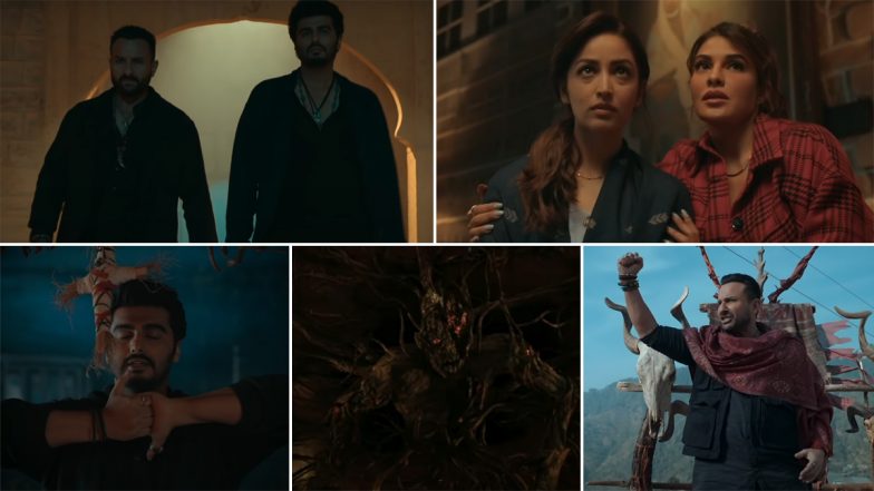 Bhoot Police Trailer: Saif Ali Khan, Arjun Kapoor, Jacqueline Fernandez, Yami Gautam’s Horror-Comedy Will Spook You (Watch Video)