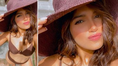 Bhumi Pednekar Strikes a Sexy Pose in a Bikini and Hat Straight From the ‘Paradise’ (View Pic)