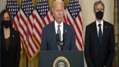 World News | Biden Describes Scenes of 'desperate People' in Afghanistan as 'gut Wrenching'