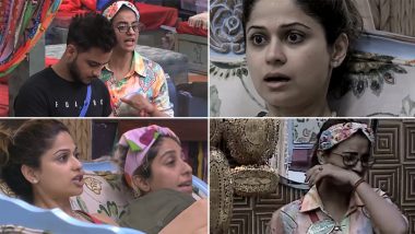 Bigg Boss OTT: Akshara Singh Says ‘Bas Taang Kholne Aata Hai’ to Neha Bhasin; Leaves Shamita Shetty Fuming (Watch Video)