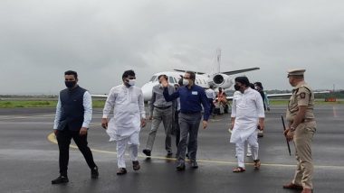 India News | Uddhav Thackeray Visits Flood-affected Areas of Sangli