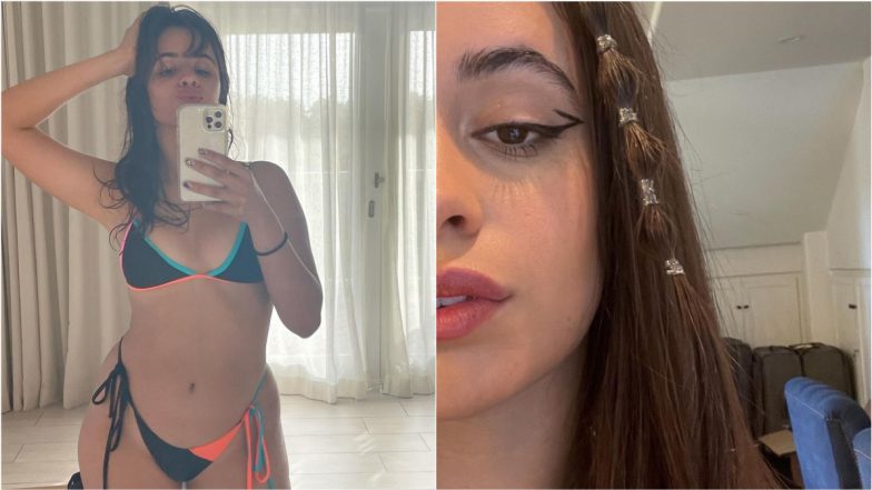 Camila Cabello Posts Sexy Mirror Selfie in Colourful String Bikini, View ‘Don’t Go Yet’ Singer’s New Instagram Pics