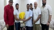 India News | Olympic Medalist Ravi Dahiya Meets Arvind Kejriwal, Manish Sisodia