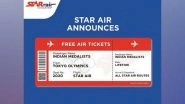 Business News | Star Air Announces Free Airline Tickets for a Lifetime to All the Indian Medalists at Tokyo Olympics