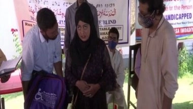 India News | Quran in Braille System Distributed to Visually Impaired Students in Srinagar