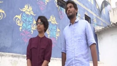 India News | Two Hyderabad Artists Using Street Art to Express Thoughts on Various Issues