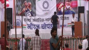 India News | Family, Friends Await Neeraj Chopra's Arrival in Hometown, Grand Celebrations Planned