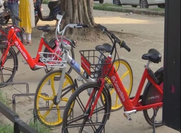 India News | Chandigarh Launches Public Bike-sharing Project for Its Residents
