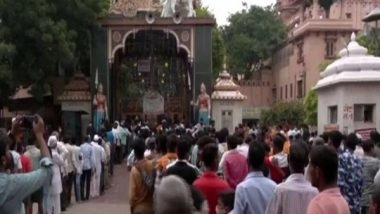 India News | Preparations Made for Janmashtami at Mathura's Krishna Janmabhoomi Temple