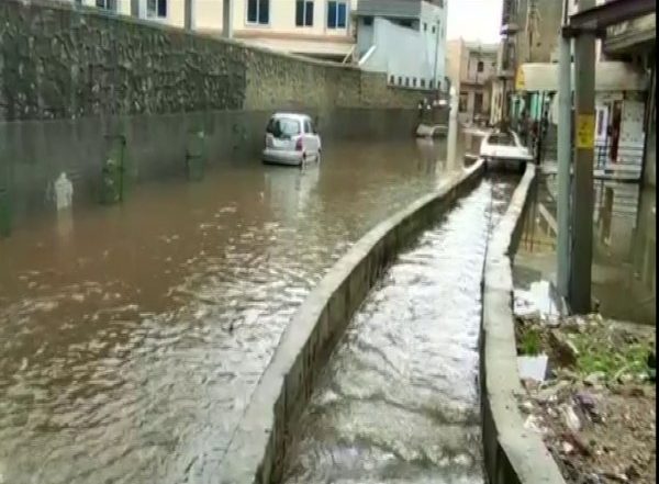 Rajasthan Rains: Heavy Rainfall Causes Waterlogging in Streets of Ajmer