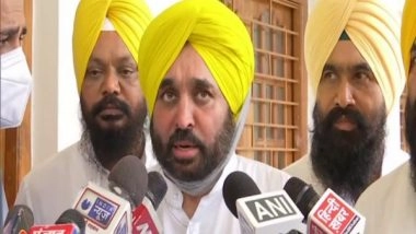 India News | AAP's CM Face for 2022 Punjab Polls to Be Announced Soon, Says Bhagwant Mann After Meeting Kejriwal