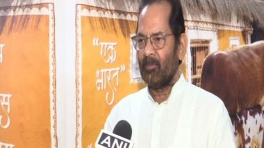India News | 'Charcha Chawanni, Kharcha Rupaiya', Union Minister Naqvi Slams Opposition for Frequent Parliament Disruptions