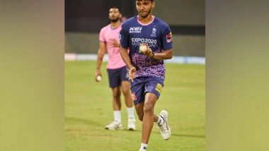 Sports News | Felt Amazing That a Legend Like Rahul Dravid Was Following My Performances, Says RR Pacer Chetan Sakariya