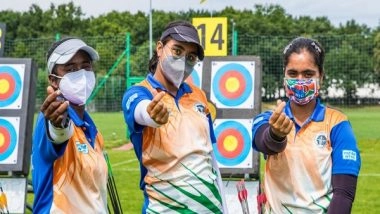 Sports News | Indian Compound Archery Girls, Mixed Team Smash Junior World Record in Qualifying