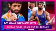 Tokyo Olympics 2020: Ravi Kumar Dahiya Settles for Silver, Deepak Punia Misses Out on Bronze Medal