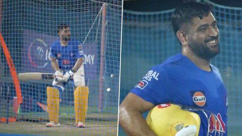 IPL 2021 Diaries: MS Dhoni Flexes His Love for Hitting Giant Sixes, CSK Shares Power-Hitting Video From Nets Session