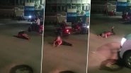 Pune: 'Drunk' Woman Blocks Traffic, Creates Ruckus on Tilak Road in Swargate Area; Video Goes Viral