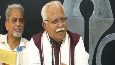 Manohar Lal Khattar Demands Punjab CM Amarinder Singh's Resignation Over Farmer Agitation