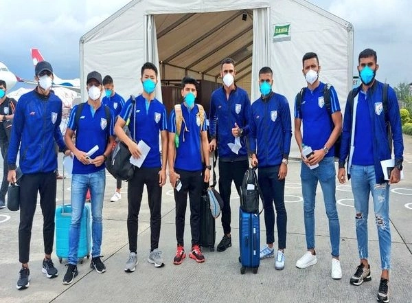 Sports News | Blue Tigers Touch Down in Nepal Ahead of International Friendlies