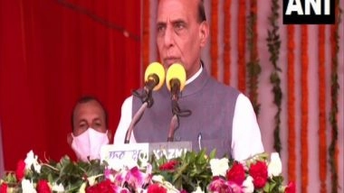 India News | BrahMos Missile to Be Manufactured in Lucknow, PNG Gas to Reach Each Household in City, Says Rajnath Singh