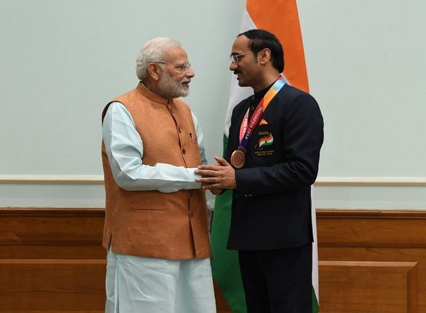 India News | Tokyo Paralympics: PM Modi Congratulates Singhraj Adhana for Clinching Bronze Medal