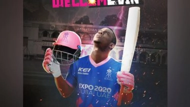 Sports News | IPL 2021: Rajasthan Royals Name Evin Lewis, Oshane Thomas as Replacement Players