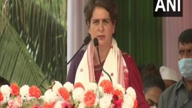 India News | Priyanka Gandhi Slams Centre over Inflation, Asks to Give Subsidy on Ujjwala LPG Cylinders