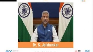 World News | Transition in Afghanistan, Warfare Forced Upon Its People Has Sharpened Challenge of Terrorism: Jaishankar