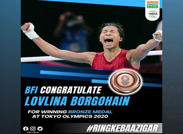 Sports News | Tokyo Olympics: Anurag Thakur and Kiren Rijiju Praise Lovlina Borgohain After Boxer Wins Bronze