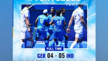 Sports News | Tokyo Olympics: Indian Men's Hockey Team Clinch Bronze, Win Medal After 41 Years