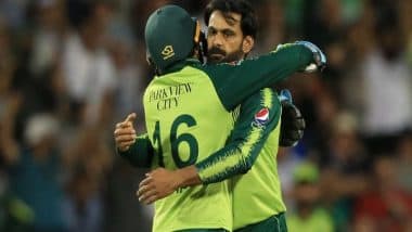 WI vs PAK, 2nd T20I: Mohammad Hafeez, Babar Azam Shine For Visitors in Thrilling Seven-Run Win