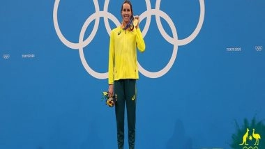 Sports News | Tokyo Olympics: Emma McKeon Becomes First Female Swimmer to Win 7 Medals at Single Games