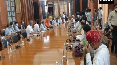 India News | Parliament: Rajasthan BJP MPs Hold Discussions on Various Developmental Projects