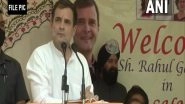India News | Rahul Gandhi to Visit Wayanad from August 16-18