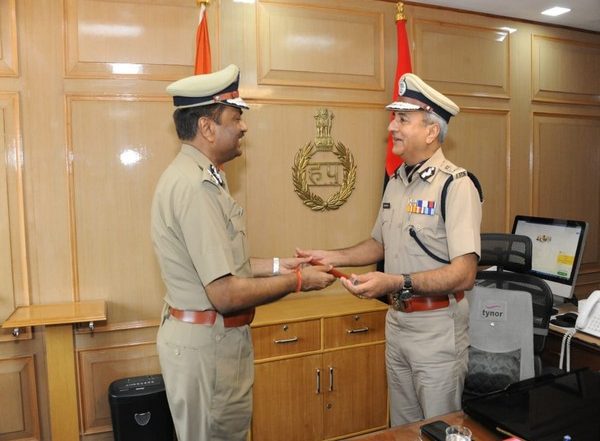 India News | PK Agrawal Assumes Charge as New Haryana DGP