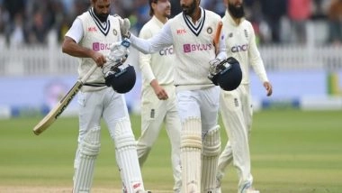 Sports News | Eng Vs Ind, 2nd Test: India Declare on 298/8, Set Hosts Target of 272