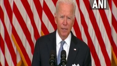 World News | Biden Breaks Silence on Afghanistan, Says 'squarely Stand' Behind Decision to Withdraw Troops