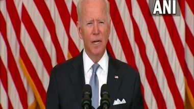 World News | Aliban Warned of Swift, Forceful Response if US Personnel Attacked, Says Biden