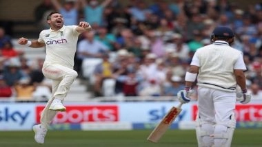 Sports News | Eng Vs Ind, 1st Test: Anderson Strikes Twice to Put Hosts in Driver's Seat